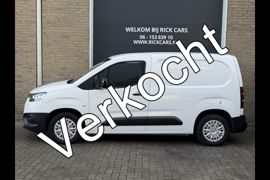 Toyota PROACE CITY 1.5 D-4D 100PK Euro 6 Live CarPlay/cruise control/navigatie systeem