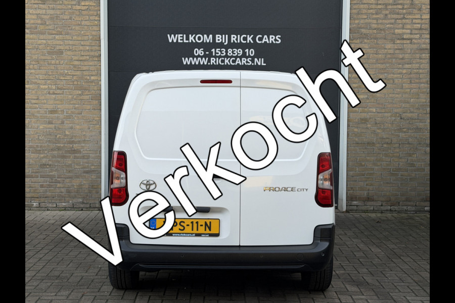 Toyota PROACE CITY 1.5 D-4D 100PK Euro 6 Live CarPlay/cruise control/navigatie systeem