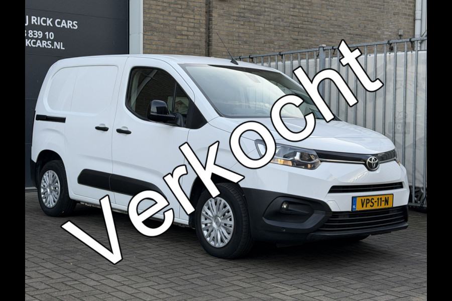 Toyota PROACE CITY 1.5 D-4D 100PK Euro 6 Live CarPlay/cruise control/navigatie systeem
