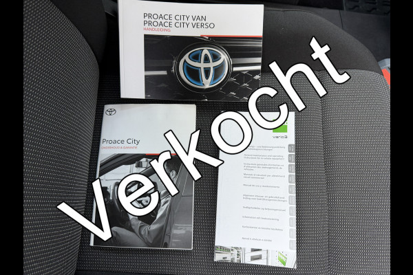 Toyota PROACE CITY 1.5 D-4D 100PK Euro 6 Live CarPlay/cruise control/navigatie systeem