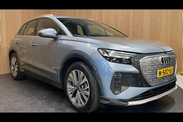 Audi Q4 e-tron 40 Launch edition Advanced Plus 77 kWh|95% SOH|VOLLEDER|ACC|CARPLAY|CAMERA|STOELVERW|NAVI|IN BTW|ORG.NL|1e EIG|NAP|