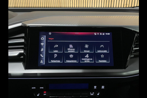 Audi Q4 e-tron 40 Launch edition Advanced Plus 77 kWh|95% SOH|VOLLEDER|ACC|CARPLAY|CAMERA|STOELVERW|NAVI|IN BTW|ORG.NL|1e EIG|NAP|