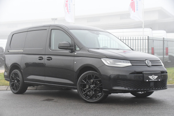 Volkswagen Caddy Cargo Maxi 2.0 TDI Exclusive Black Edition Camera, Cruise, Carplay, LED, Stoelverwarming, Automaat, Trekhaak, Standkachel, Uniek!