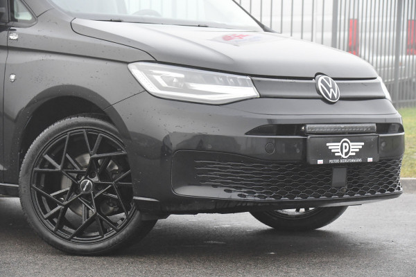 Volkswagen Caddy Cargo Maxi 2.0 TDI Exclusive Black Edition Camera, Cruise, Carplay, LED, Stoelverwarming, Automaat, Trekhaak, Standkachel, Uniek!