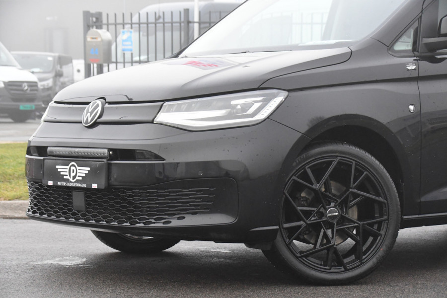 Volkswagen Caddy Cargo Maxi 2.0 TDI Exclusive Black Edition Camera, Cruise, Carplay, LED, Stoelverwarming, Automaat, Trekhaak, Standkachel, Uniek!