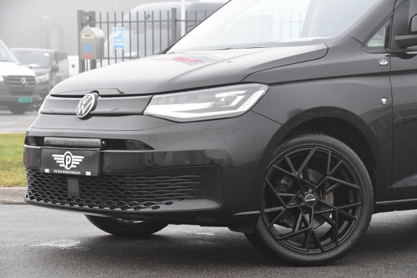 Volkswagen Caddy Cargo Maxi 2.0 TDI Exclusive Black Edition Camera, Cruise, Carplay, LED, Stoelverwarming, Automaat, Trekhaak, Standkachel, Uniek!