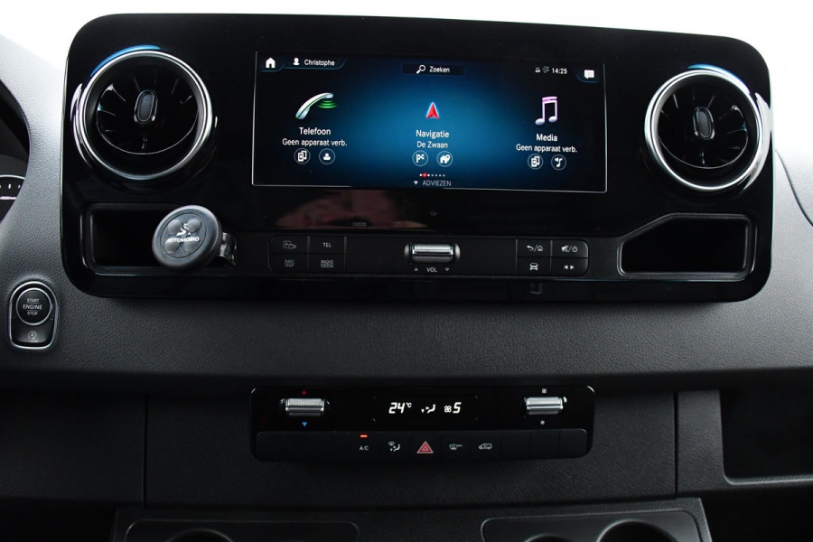 Mercedes-Benz Sprinter 319 V6 3.0 CDI L2H2 Camera, Cruise, 10,5'' Mbux, Automaat, Carplay, Multimedia, Trekhaak, Uniek!