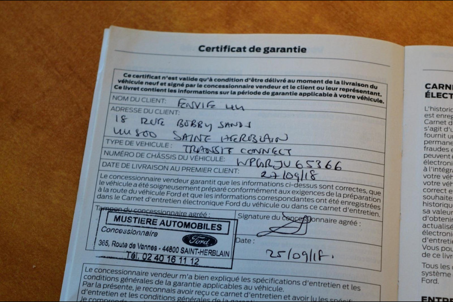 Ford Transit Connect 1.5 TDCI L1 Ambiente