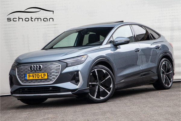 Audi Q4 Sportback e-tron 50 quattro S edition 77 kWh Panorama, Leder, Adapt. Cruise, S-Line