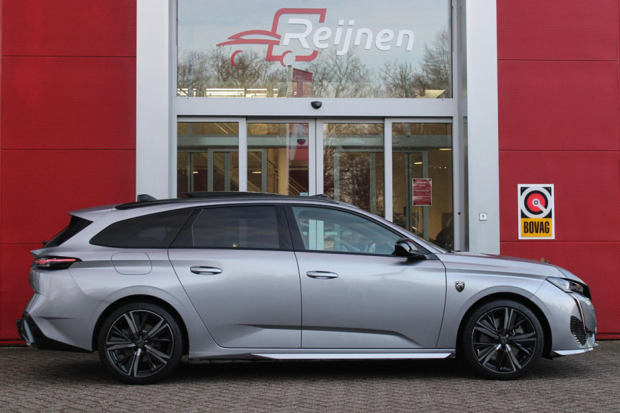 Peugeot 308 SW 1.6 Plug-in Hybrid 180PK GT | PANORAMISCH SCHUIF/KANTEL DAK | TREKHAAK | ALCANTARA BEKLEDING MET EEN ELEKTRISCH BEDIENBARE BESTUURDERSSTOEL | 18" LICHTMETALEN VELGEN "PORTLAND" | FOCAL AUDIO SYSTEM | STOEL/STUUR VERWARMING | NAVIGATIE | DRAADLOZE APPLE CARPLAY/ANDROID AUTO | DRAADLOZE TELEFOONLADER | PARKEERSENSOREN VOOR + ACHTER | ACHTERUITRIJ CAMERA | ELEKTRISCH BEDIENBARE ACHTERKLEP |