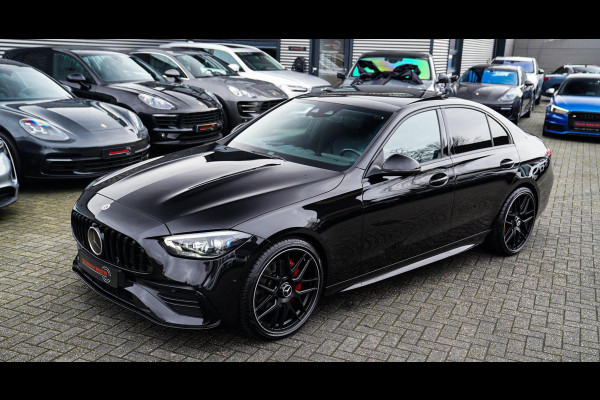 Mercedes-Benz C-Klasse 300 AMG Line | Panorama | Memory | Sfeerverlichting PLUS | C63s Pakket | Massage | 360 cam |
