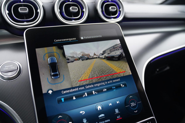 Mercedes-Benz C-Klasse 300 AMG Line | Panorama | Memory | Sfeerverlichting PLUS | C63s Pakket | Massage | 360 cam |