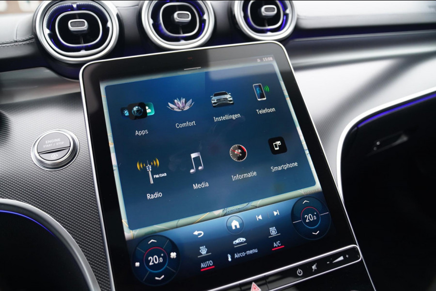 Mercedes-Benz C-Klasse 300 AMG Line | Panorama | Memory | Sfeerverlichting PLUS | C63s Pakket | Massage | 360 cam |