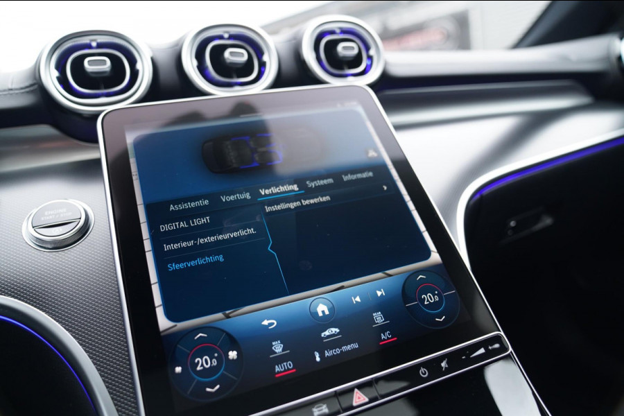 Mercedes-Benz C-Klasse 300 AMG Line | Panorama | Memory | Sfeerverlichting PLUS | C63s Pakket | Massage | 360 cam |