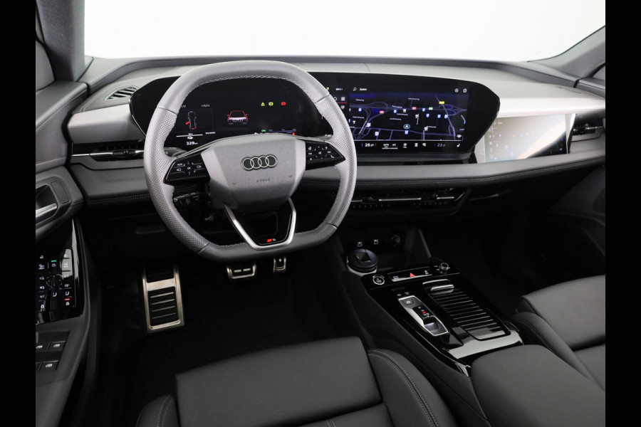 Audi Q6 e-tron S edition 83Kwh 252 pk SUV | Tech pakket plus | Glazen panoramadak | Lederen bekleding | Rode remzadels |