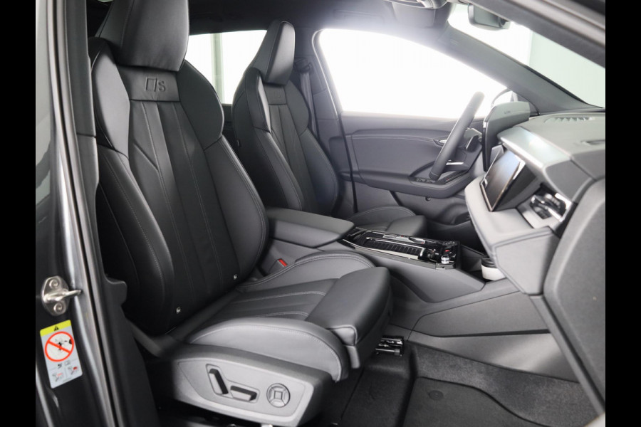 Audi Q6 e-tron S edition 83Kwh 252 pk SUV | Tech pakket plus | Glazen panoramadak | Lederen bekleding | Rode remzadels |