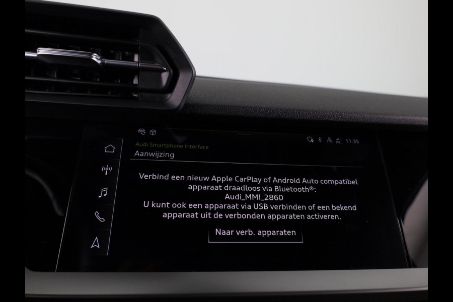 Audi A3 Sportback 35 TFSI Business edition 150 pk S-tronic | Navigatie | Parkeersensoren achter | Adaptieve cruise control | Lederen bekleding | Apple Carplay/Android Auto |