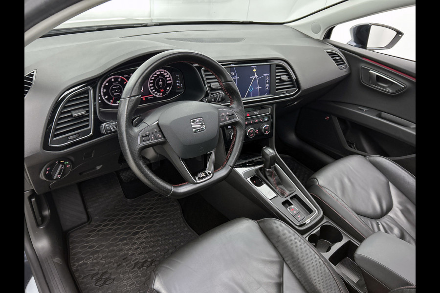 Seat Leon ST 2.0 TSI FR Business Intense | 191PK | PANO | CARPLAY | ACHTERCAM | TREKH | STOELVERW | BEATS | DIG DASH | GOED ONDERH