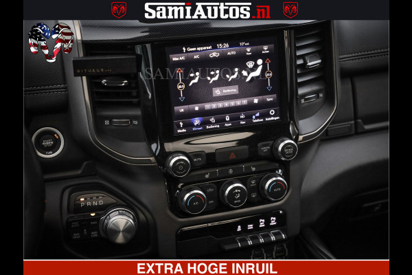 Dodge Ram 1500 SPORT 5.7 V8 HEMI | HUIF | 4x4 | OPEN UITLAAT KLEP | PANORAMA DAK | CREW CAB | 5 PERSOONS DUBBELE CABINE DC | GRIJSKENTEKEN |