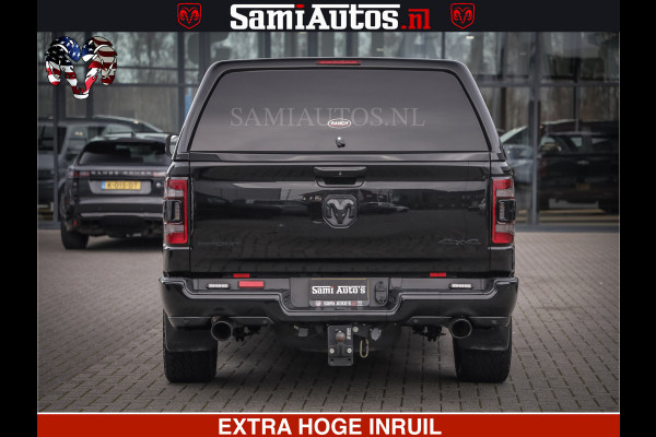 Dodge Ram 1500 SPORT 5.7 V8 HEMI | HUIF | 4x4 | OPEN UITLAAT KLEP | PANORAMA DAK | CREW CAB | 5 PERSOONS DUBBELE CABINE DC | GRIJSKENTEKEN |