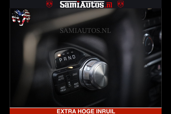 Dodge Ram 1500 SPORT 5.7 V8 HEMI | HUIF | 4x4 | OPEN UITLAAT KLEP | PANORAMA DAK | CREW CAB | 5 PERSOONS DUBBELE CABINE DC | GRIJSKENTEKEN |
