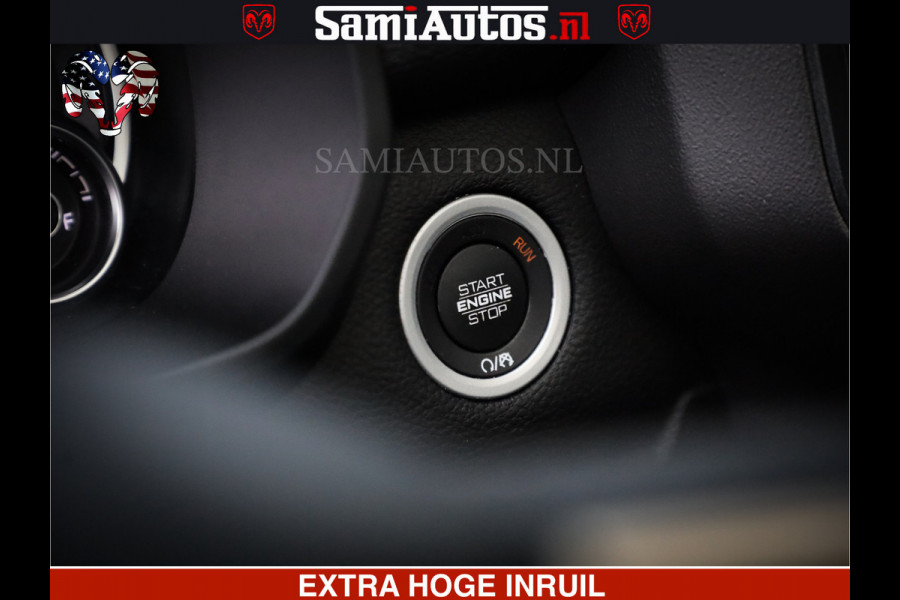 Dodge Ram 1500 SPORT 5.7 V8 HEMI | HUIF | 4x4 | OPEN UITLAAT KLEP | PANORAMA DAK | CREW CAB | 5 PERSOONS DUBBELE CABINE DC | GRIJSKENTEKEN |