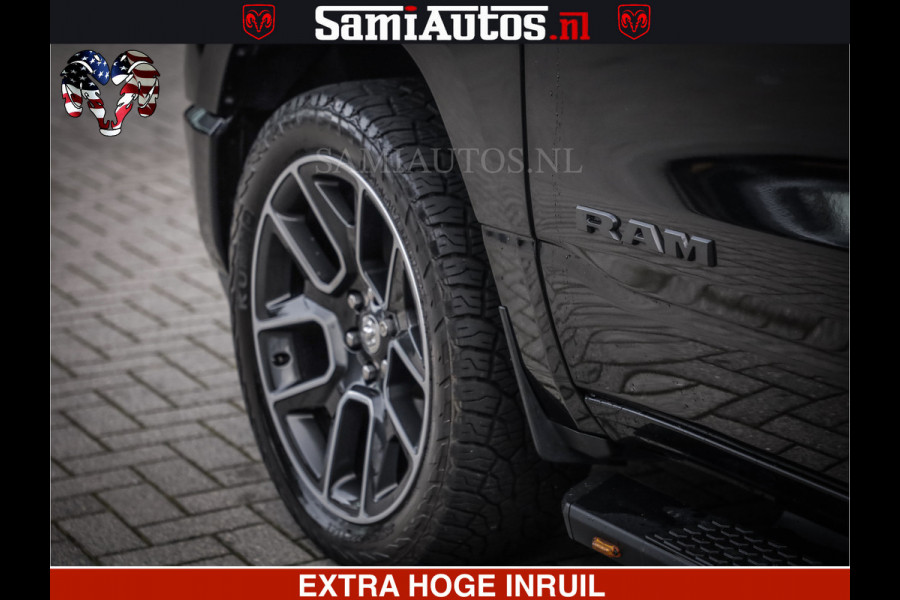 Dodge Ram 1500 SPORT 5.7 V8 HEMI | HUIF | 4x4 | OPEN UITLAAT KLEP | PANORAMA DAK | CREW CAB | 5 PERSOONS DUBBELE CABINE DC | GRIJSKENTEKEN |