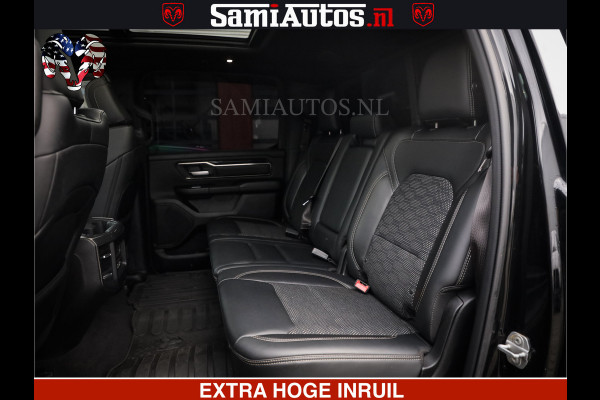 Dodge Ram 1500 SPORT 5.7 V8 HEMI | HUIF | 4x4 | OPEN UITLAAT KLEP | PANORAMA DAK | CREW CAB | 5 PERSOONS DUBBELE CABINE DC | GRIJSKENTEKEN |