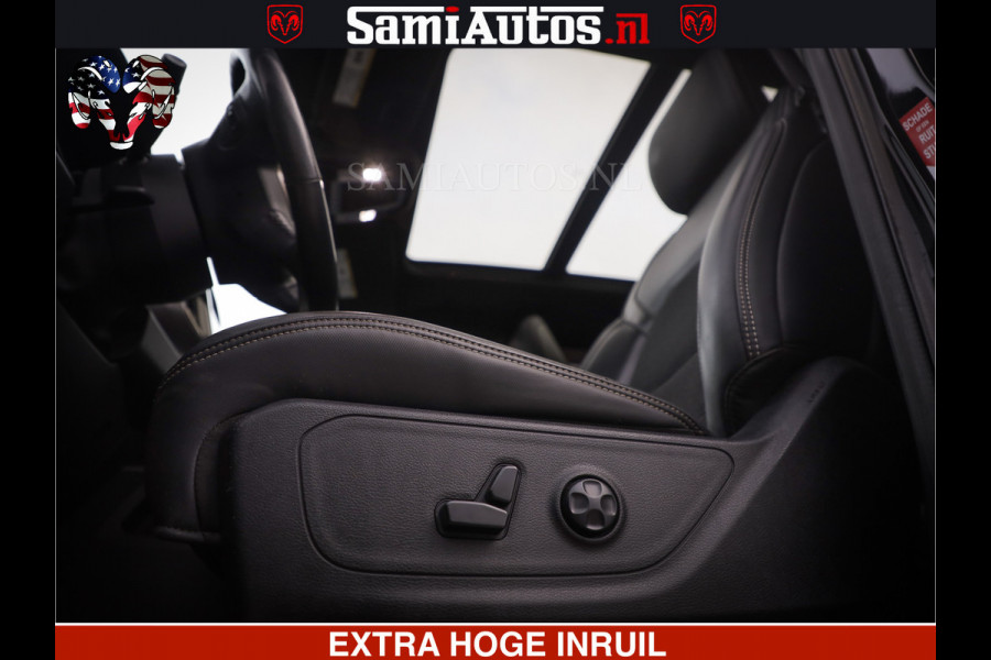 Dodge Ram 1500 SPORT 5.7 V8 HEMI | HUIF | 4x4 | OPEN UITLAAT KLEP | PANORAMA DAK | CREW CAB | 5 PERSOONS DUBBELE CABINE DC | GRIJSKENTEKEN |