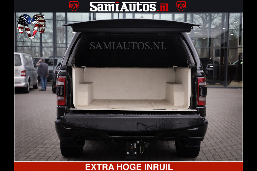 Dodge Ram 1500 SPORT 5.7 V8 HEMI | HUIF | 4x4 | OPEN UITLAAT KLEP | PANORAMA DAK | CREW CAB | 5 PERSOONS DUBBELE CABINE DC | GRIJSKENTEKEN |