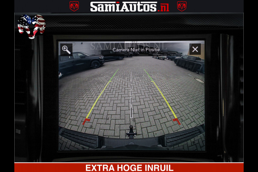 Dodge Ram 1500 SPORT 5.7 V8 HEMI | HUIF | 4x4 | OPEN UITLAAT KLEP | PANORAMA DAK | CREW CAB | 5 PERSOONS DUBBELE CABINE DC | GRIJSKENTEKEN |