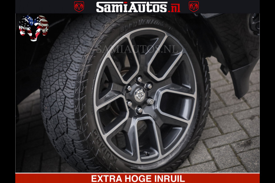 Dodge Ram 1500 SPORT 5.7 V8 HEMI | HUIF | 4x4 | OPEN UITLAAT KLEP | PANORAMA DAK | CREW CAB | 5 PERSOONS DUBBELE CABINE DC | GRIJSKENTEKEN |