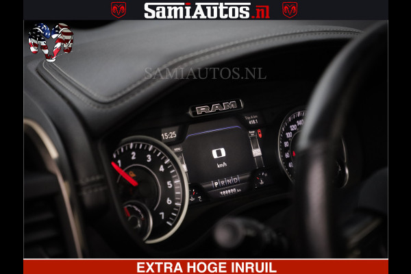 Dodge Ram 1500 SPORT 5.7 V8 HEMI | HUIF | 4x4 | OPEN UITLAAT KLEP | PANORAMA DAK | CREW CAB | 5 PERSOONS DUBBELE CABINE DC | GRIJSKENTEKEN |