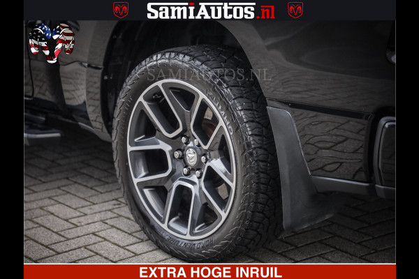 Dodge Ram 1500 SPORT 5.7 V8 HEMI | HUIF | 4x4 | OPEN UITLAAT KLEP | PANORAMA DAK | CREW CAB | 5 PERSOONS DUBBELE CABINE DC | GRIJSKENTEKEN |