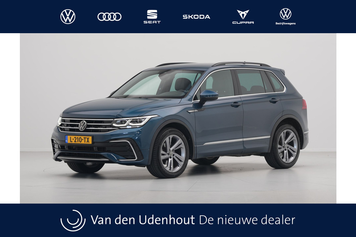Volkswagen Tiguan 1.5 TSI 150pk DSG R-Line Navigatie Wegkl. trekhaak Acc Elek. kofferklep Autobedrijf van den Bosch