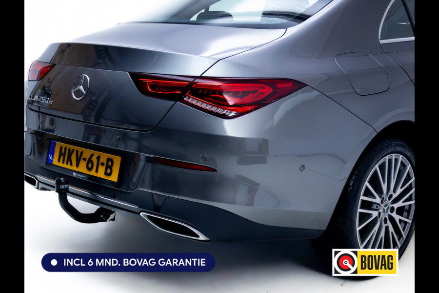 Mercedes-Benz CLA-Klasse 250 e Business Solution Luxury Limited 218 PK | Camera | Navigatie | Stoelverwarming Afn. Trekhaak, App. connect, Sfeerverlichting, PDC V+A