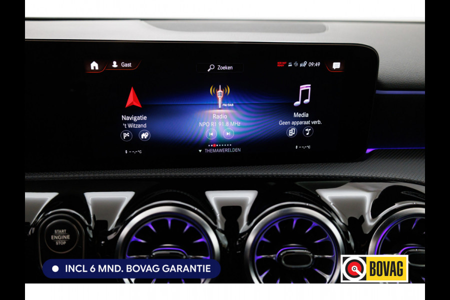Mercedes-Benz A-Klasse 250 e AMG Line | Cruise-control | PDC V+A + Camera | Stoelverwarming Sfeerverlichting, Extra getint glas, Navigatie, Aplle Carplay/Android auto, Keyless