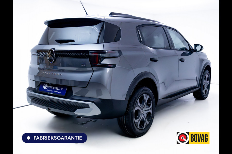 Citroën C3 Aircross 1.2 Hybrid 145pk Plus | Apple Carplay / Android auto | Camera | Led | Extra getint glas achter, Dab, Cruise, Regensensor