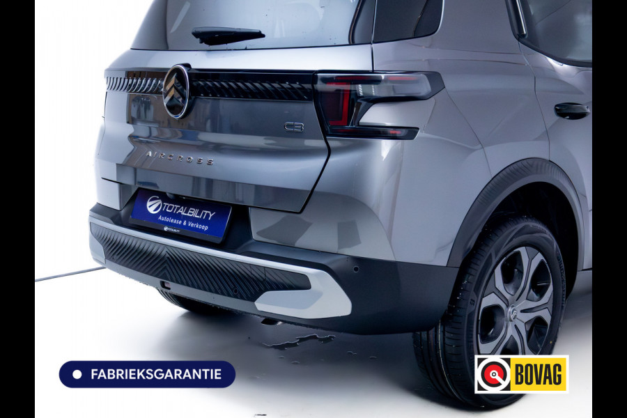 Citroën C3 Aircross 1.2 Hybrid 145pk Plus | Apple Carplay / Android auto | Camera | Led | Extra getint glas achter, Dab, Cruise, Regensensor