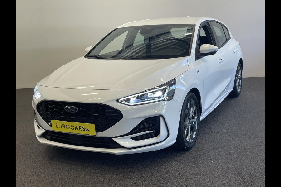 Ford Focus 1.0 Focus 125 PK HB ST-Line Automaat Navigatie Climate control cruise control Carplay LM velgen Parkeersensoren Led Matrix koplampen