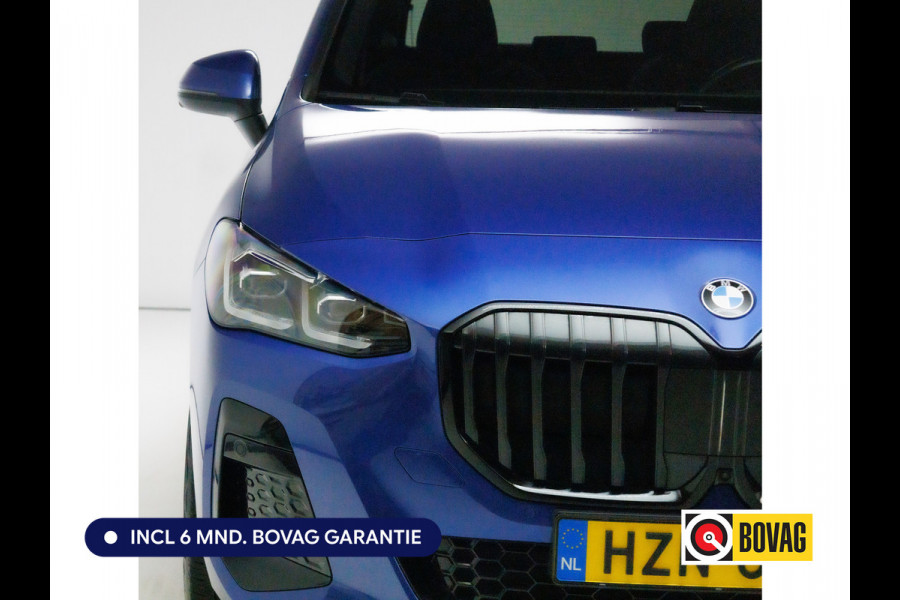 BMW 2 Serie Active Tourer 218i M-Sport automaat | 19 inch Individual Panoramadak | Harman Kardon | HUD Adaptive cruise, 360 Camera, PDC V+A,  El.verstelbare stoel met geheugen, Elektrische achterklep, Keyless