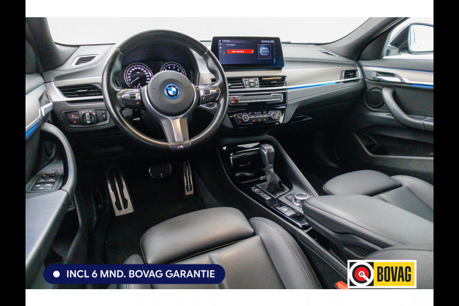 BMW X2 xDrive25e M-Sport | Head-up | Elec. klep | Stoelverwarming | Navigatie | Leer | Sfeerverlichting, App. connect