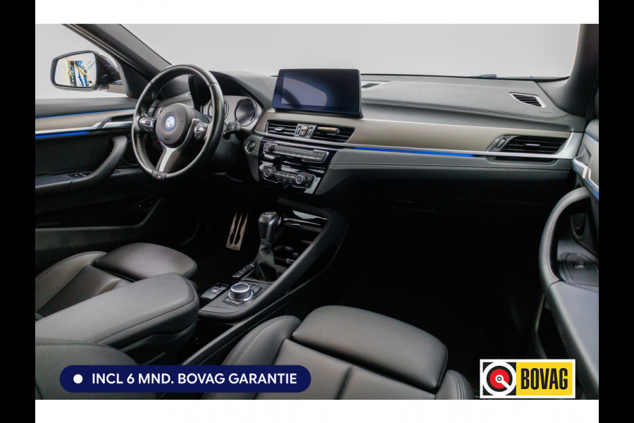 BMW X2 xDrive25e M-Sport | Head-up | Elec. klep | Stoelverwarming | Navigatie | Leer | Sfeerverlichting, App. connect