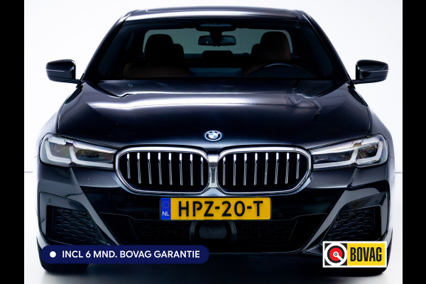 BMW 5 Serie 545e xDrive High Exec. M-sport Black Edition 394 PK automaat | Open Dak | Trekhaak elec. | 360 Camera, Stoel- en stuurverwarming