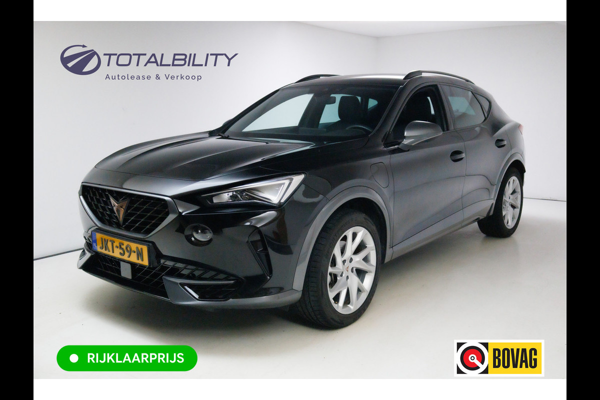 CUPRA Formentor 1.4 e-Hybrid Business 204 PK automaat | Adap. cruise | Camera | Navigatie | App. connect | Draadloze telefoonlader, sfeerverlichting, Led
