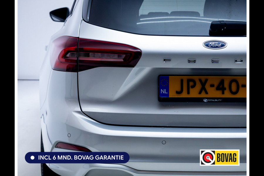 Ford FOCUS Wagon 1.0 EcoBoost Hybrid ST Line 126 PK | Stoel-, Stuur-, en voorruitverwarming | Privacy Glass | Audio Navigatie SYNC4, Cruise, Led, Lendesteun, Parkeerpilot, Parkeersensoren V+A