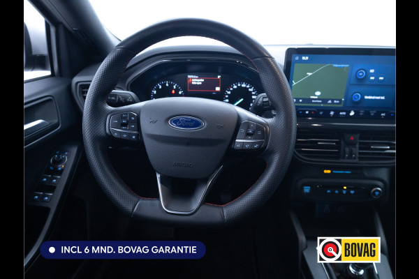 Ford FOCUS Wagon 1.0 EcoBoost Hybrid ST Line 126 PK | Stoel-, Stuur-, en voorruitverwarming | Privacy Glass | Audio Navigatie SYNC4, Cruise, Led, Lendesteun, Parkeerpilot, Parkeersensoren V+A