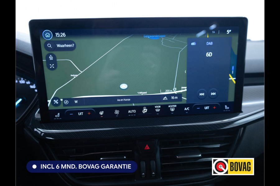 Ford FOCUS Wagon 1.0 EcoBoost Hybrid ST Line 126 PK | Stoel-, Stuur-, en voorruitverwarming | Privacy Glass | Audio Navigatie SYNC4, Cruise, Led, Lendesteun, Parkeerpilot, Parkeersensoren V+A
