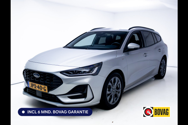 Ford FOCUS Wagon 1.0 EcoBoost Hybrid ST Line 126 PK | Stoel-, Stuur-, en voorruitverwarming | Privacy Glass | Audio Navigatie SYNC4, Cruise, Led, Lendesteun, Parkeerpilot, Parkeersensoren V+A
