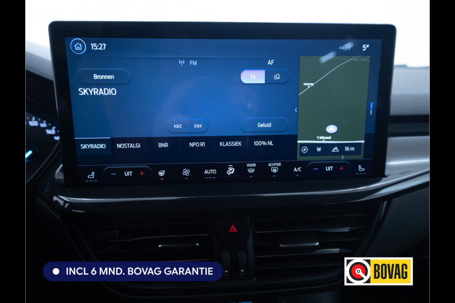 Ford FOCUS Wagon 1.0 EcoBoost Hybrid ST Line 126 PK | Stoel-, Stuur-, en voorruitverwarming | Privacy Glass | Audio Navigatie SYNC4, Cruise, Led, Lendesteun, Parkeerpilot, Parkeersensoren V+A
